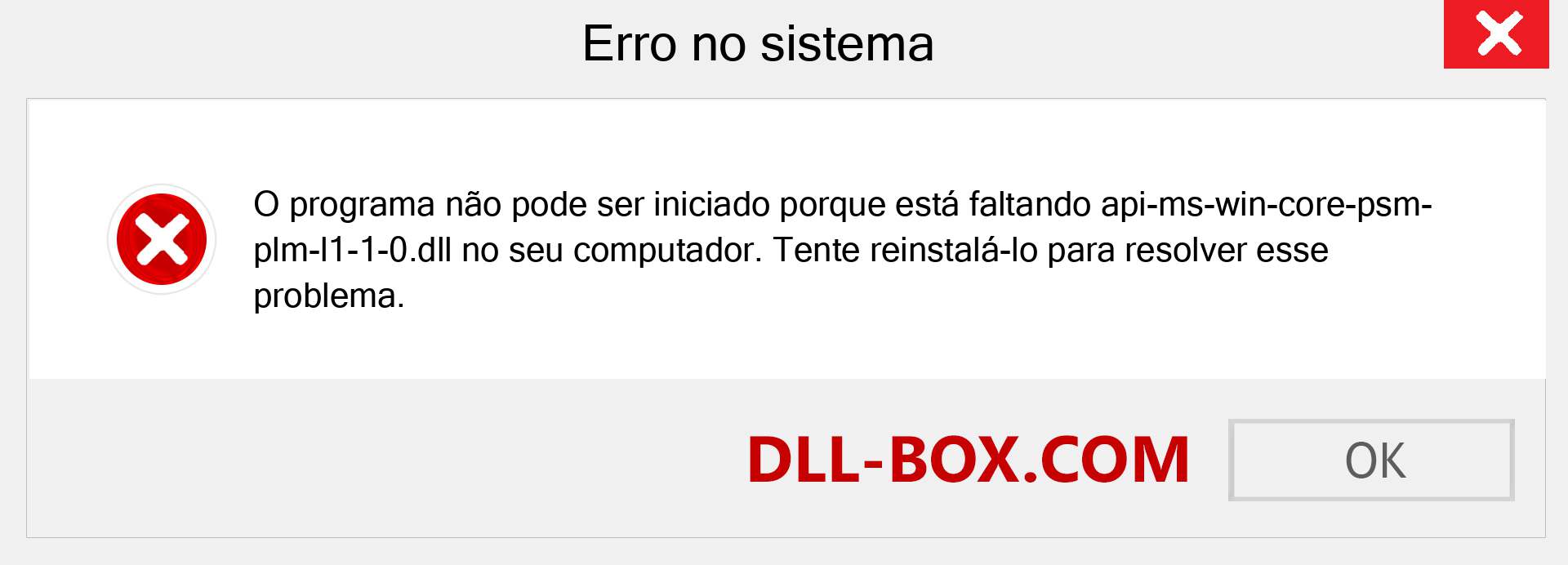 Arquivo api-ms-win-core-psm-plm-l1-1-0.dll ausente ?. Download para Windows 7, 8, 10 - Correção de erro ausente api-ms-win-core-psm-plm-l1-1-0 dll no Windows, fotos, imagens